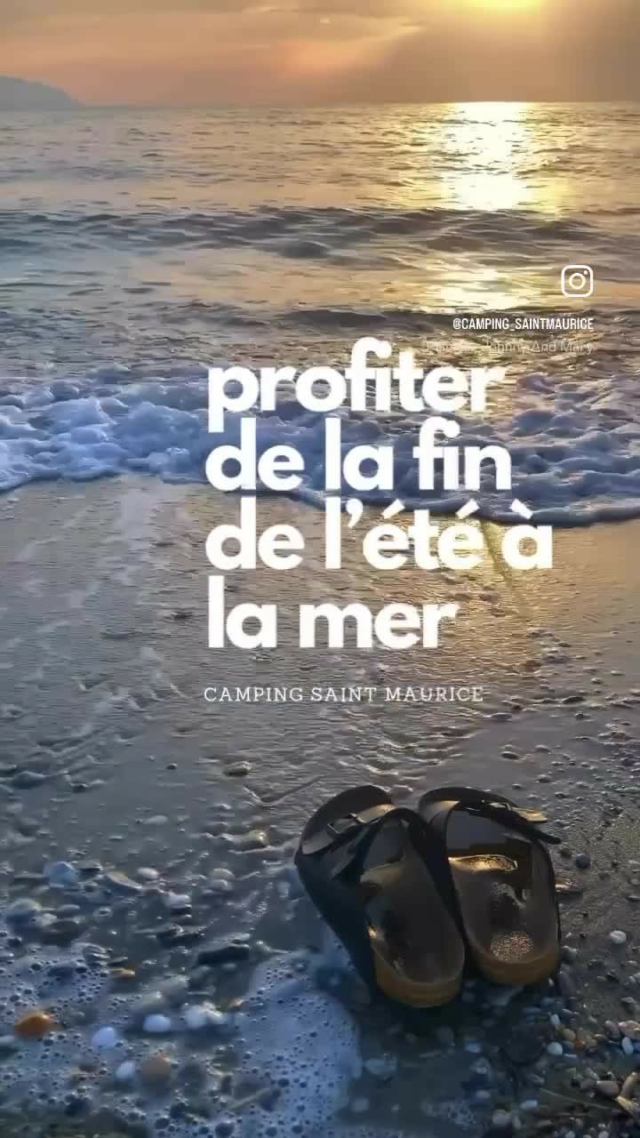 LA PLAGE RIEN QUE POUR VOUS AU CAMPING SAINT MAURICE 🏖️

C'est la fin de l'été et on profite pleinement de la plage sans les vacanciers ☀️🍹

En tout cas, c'est agréable aussi de profiter du bord de mer à l'arrière saison et notre camping est ouvert jusqu'au 15 septembre 

Et pour réserver vos vacances en arrière saison
C'est par ici 👋
☎️ 04 67 68 99 61
💻 sur notre site web : domaine-saint-maurice.com
Par courriel 📩 : info@domaine-saint-maurice.com
------------------------------------------------------
Abonnez-vous à nos pages Facebook et Instagram pour ne rien rater des actualités du camping ! 🫶
Et suivez-nous également en story ! 👍

On a hâte de vous accueillir au camping pour une nouvelle saison ! 😍
A bientôt !

Gestion des réseaux sociaux et création du site web : @hou_la_com

#vacancesenfamille #vacancesenfrance #vacancesenamoureux #vacancesderêve
#vacancesdété #vacancesjoublietout #vacancesentreamis #vacancesausoleil
#palavas #palavaslesflots #montpellier #lovepalavas #montpelliernow #campingfrance #été2024 #vacancesaucamping #campingenfamille #piscineprivée #vacancesfamille #suddelafrance #occitanietourisme #vacancescamping
#campingsaintmaurice #campingenfamille #mobilhome #campingfun #vacancesalamer #campingcar #tente #animations